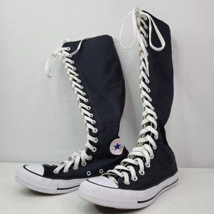 womens converse knee high shoes